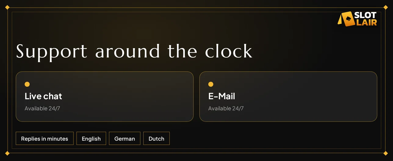 Contact support channels directly.